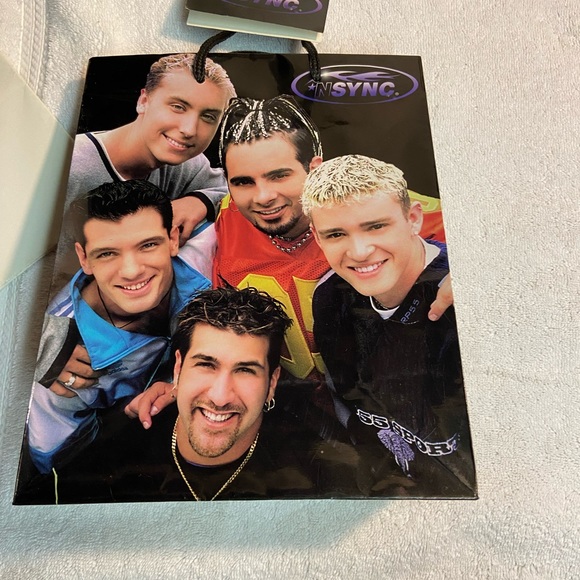 NSYNC Wall Decor Nsync Poster And Gift Bag Set Poshmark